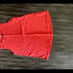 Orange, Never worn Old Navy High Neck Tank Top